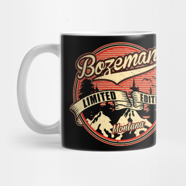 I Love Bozeman Montana Retro Vintage Limited Edition Bozeman Montana